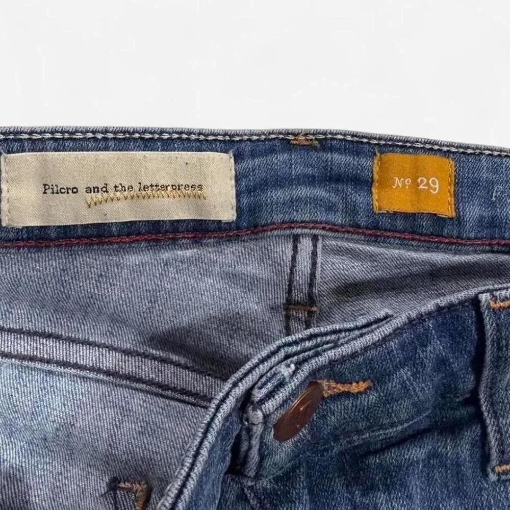 Anthropologie Women's Blue Shorts - Picture 3 of 4